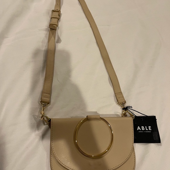 NWT ABLE Fozi Slim Satchel - Picture 2 of 9